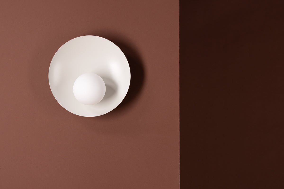 Nástenné svietidlo „Sonic" – Moderná nástenná lampa s okrúhlym oblúkom