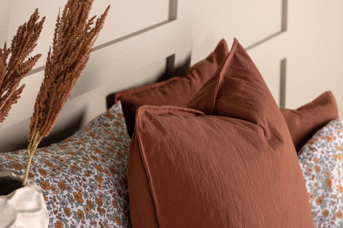 Poťah na vankúš Autumn - 60x60 cm v rôznych farbách z 100% bavlny