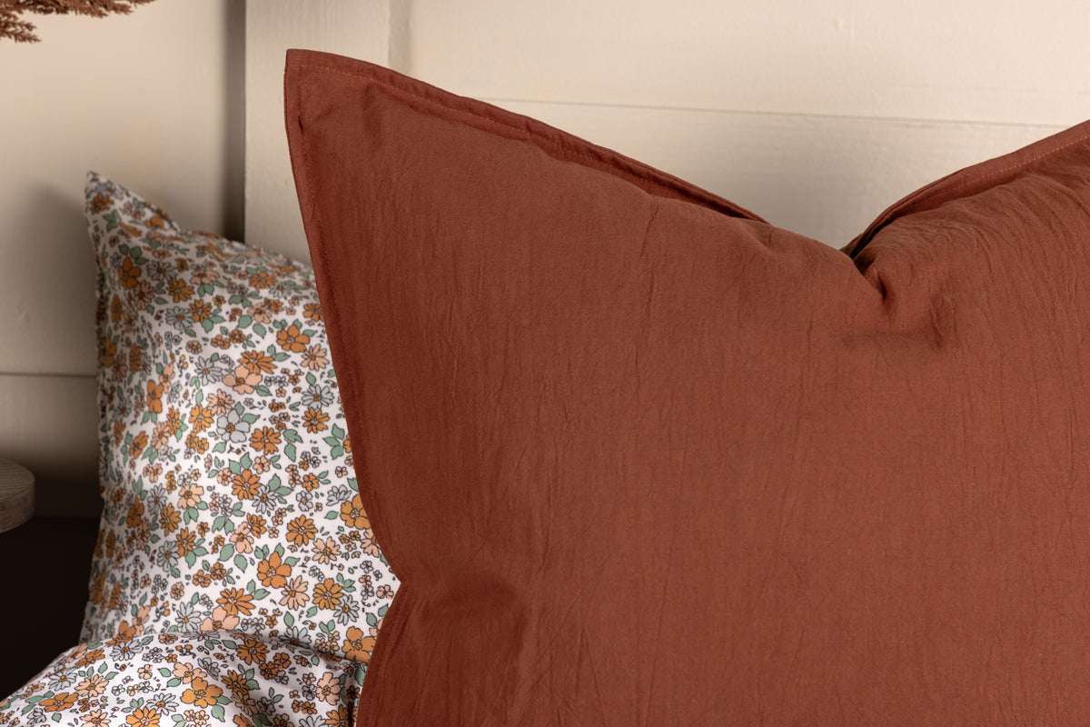 Poťah na vankúš Autumn - 60x60 cm v rôznych farbách z 100% bavlny