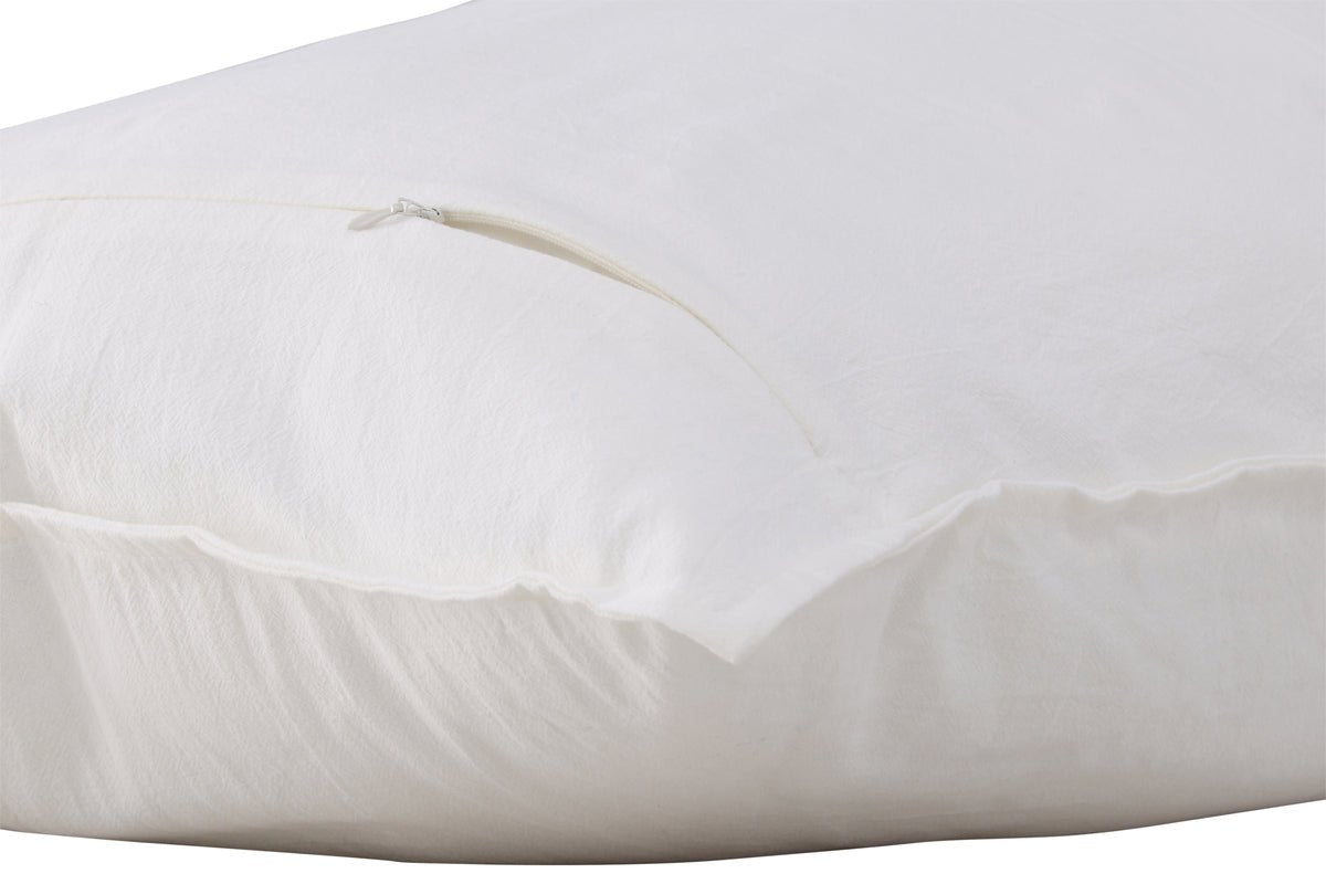 Poťah na vankúš Hygge - 50x90 cm v Hnedá, Béžová a Bielá z 100% bavlny