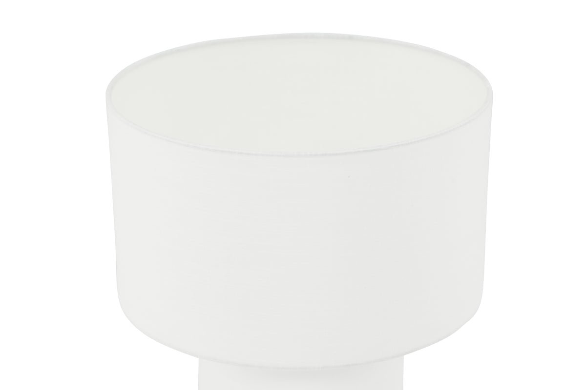 Stolná lampa „Gloria“ – noha lampy a tienidlo z ušľachtilého ľanového materiálu