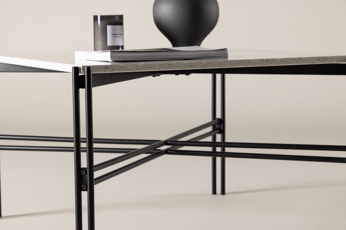 Konferenčný stolík Teamo - s doskou stola z teraca