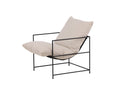 Designer Lounge Sessel Sedalia – moderner Armlehnsessel in Beige