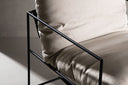 Designer Lounge Sessel Sedalia – moderner Armlehnsessel in Beige
