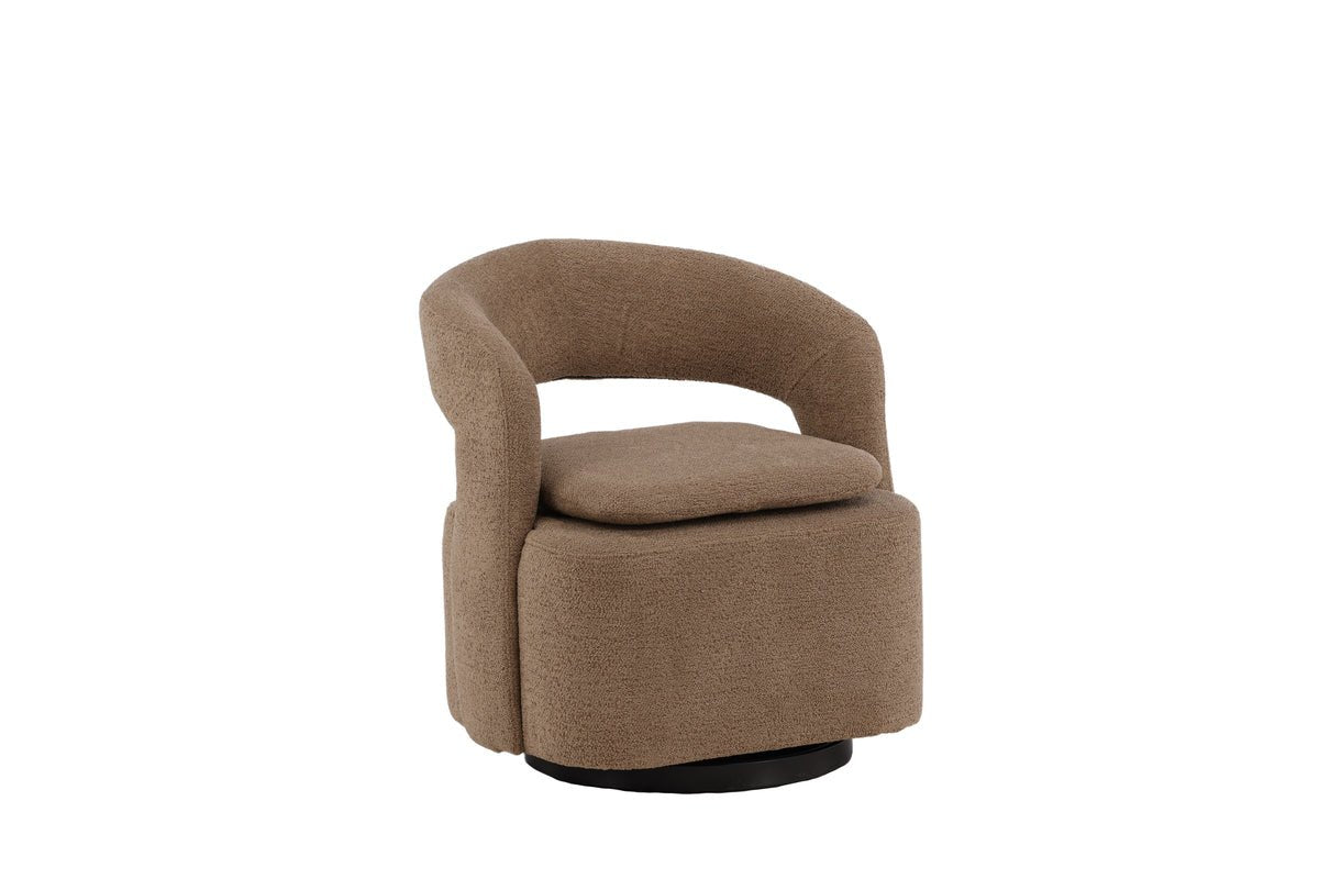 Designer Lounge Sessel Velina – moderner Bouclé-Sessel in vier Farben