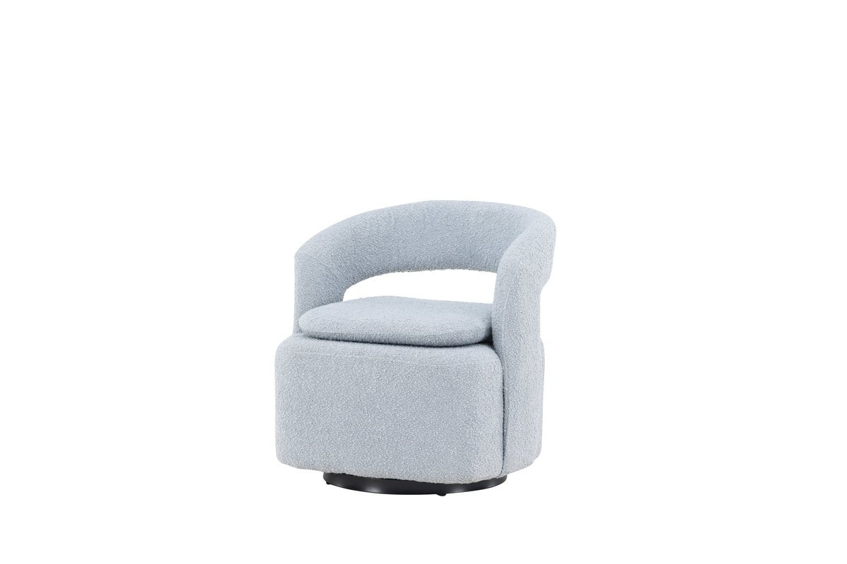 Designer Lounge Sessel Velina – moderner Bouclé-Sessel in vier Farben