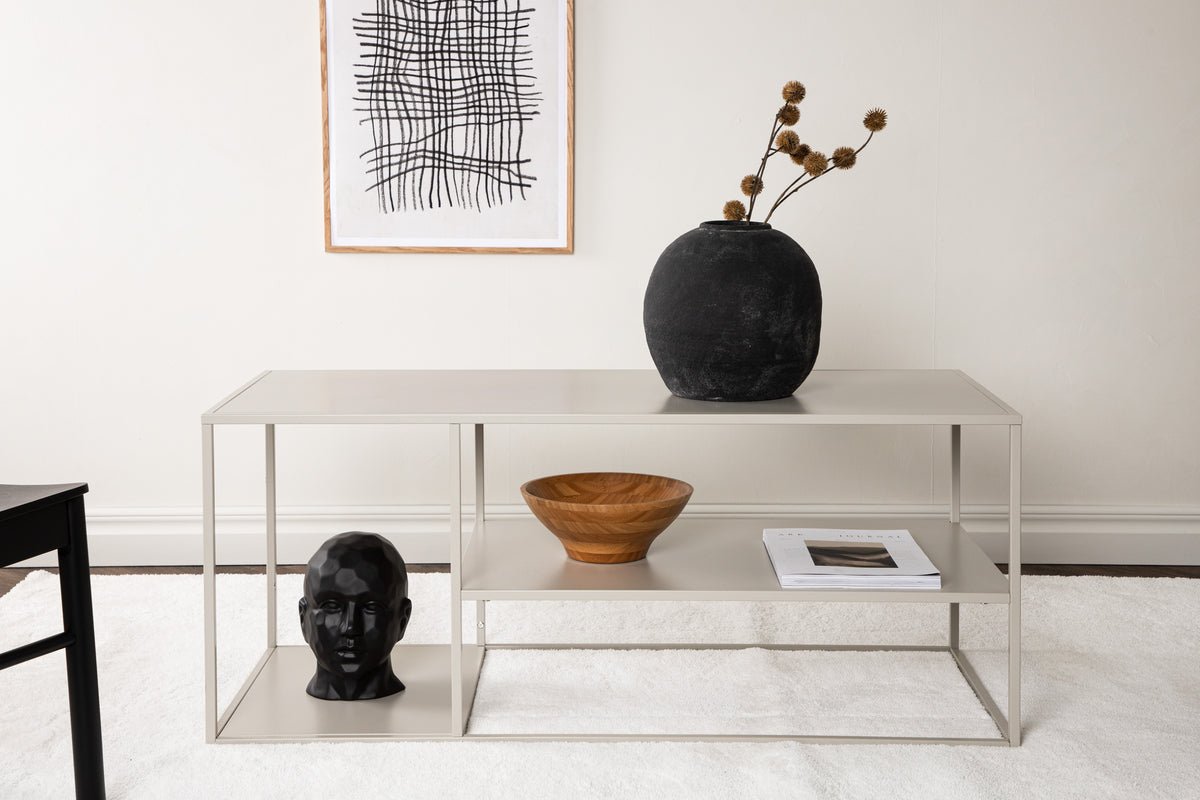 Konferenčný stolík/príručný stolík Nammos – v štyroch farbách s tromi odkladacími plochami