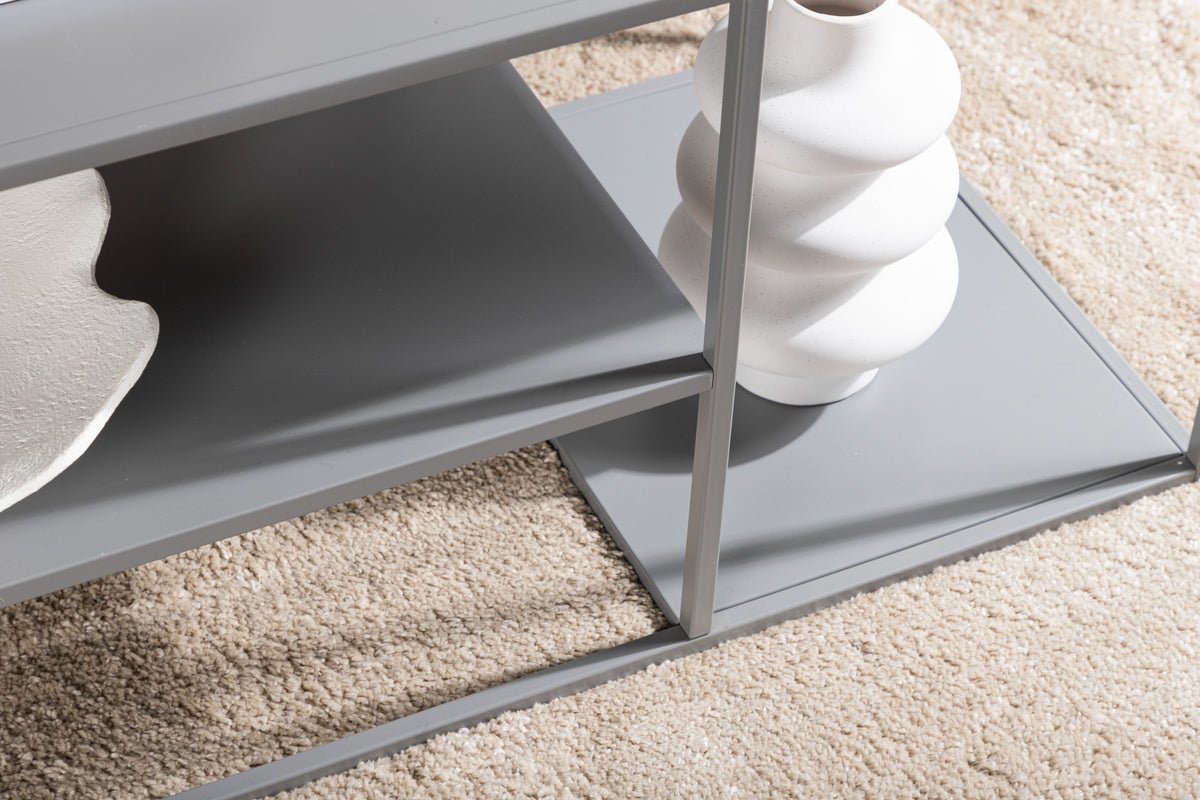 Konferenčný stolík/príručný stolík Nammos – v štyroch farbách s tromi odkladacími plochami