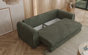 Designer Sofa Lil Buddy 3 Sitzer mit Schlaffunktion und Stauraum in Breitcord
