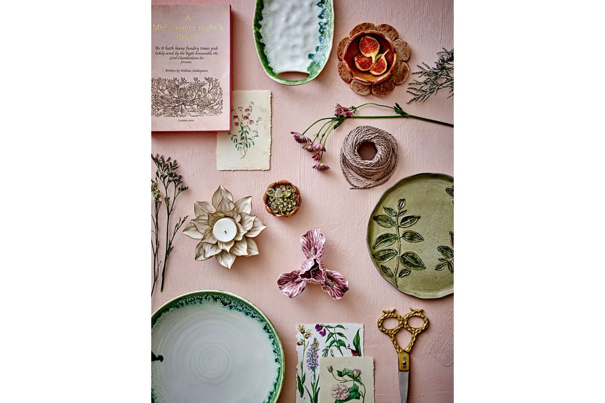 Servierplatte Vellin – aus Steingut mit reaktiver Glasur