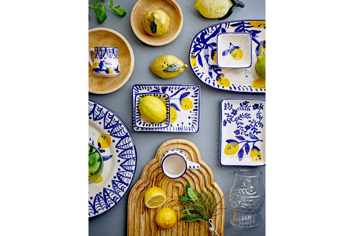 Servírovací tanier Mavik - vyrobený z kameniny