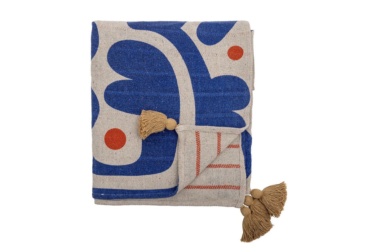 Prehoz Kiral - Modrá, z recyklovanej bavlny