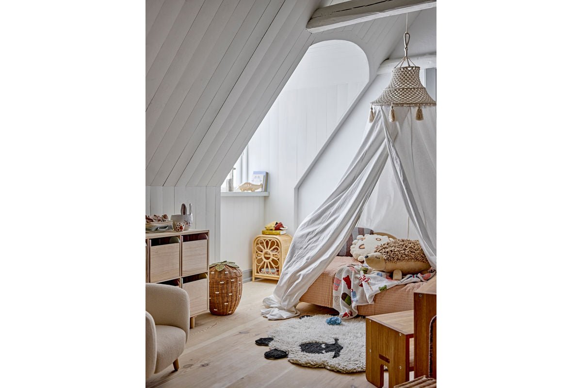 Detský koberec Wolki – z 100 % vlny v ovčom vzhľade