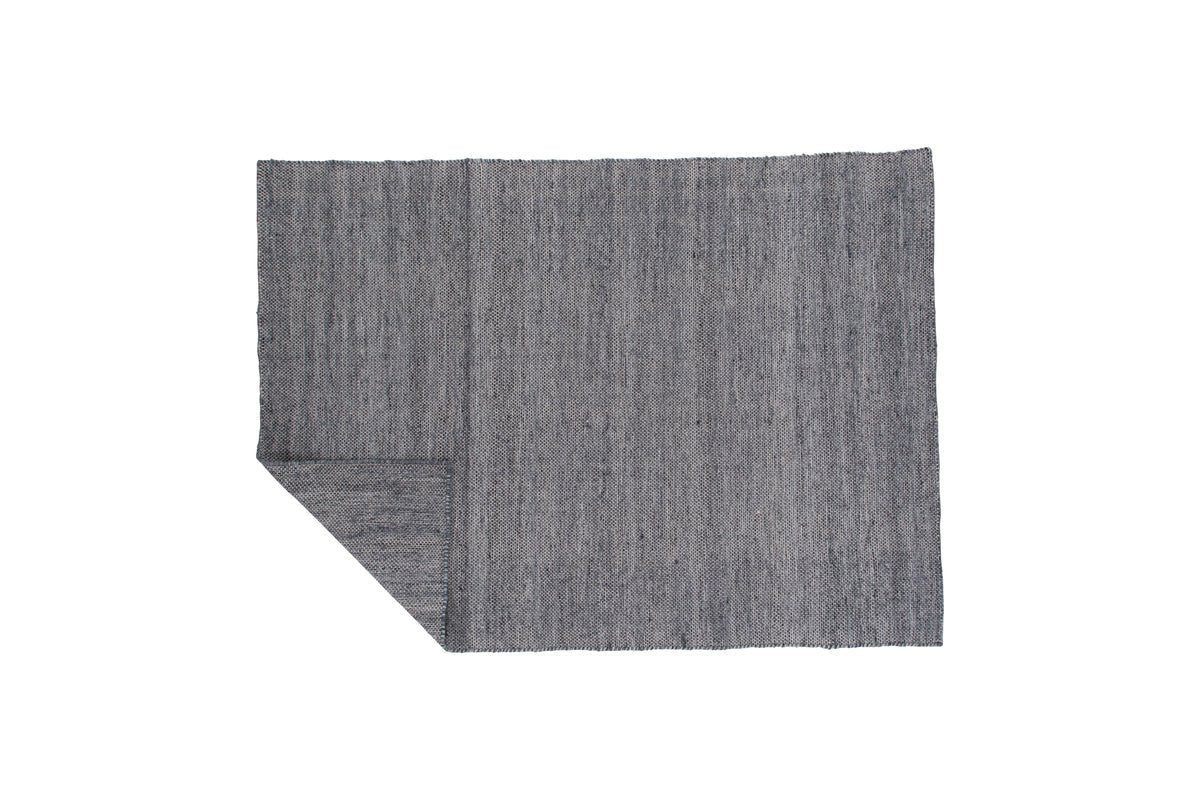 Koberec Zay – ručne tkaný v béžovej farbe z polyesteru a bavlny