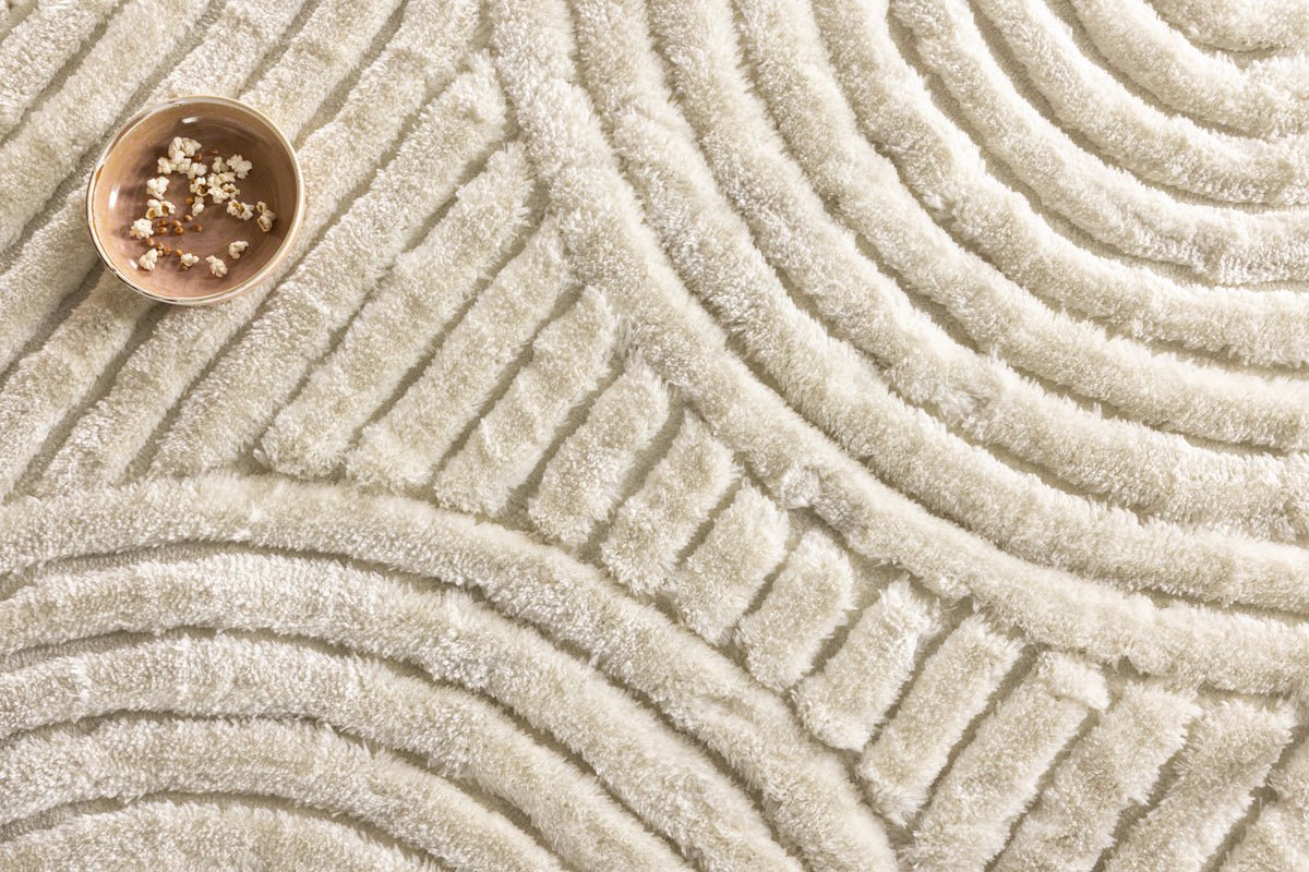 Koberec Paco – s rebrovanou štruktúrou z polyesteru a bavlny