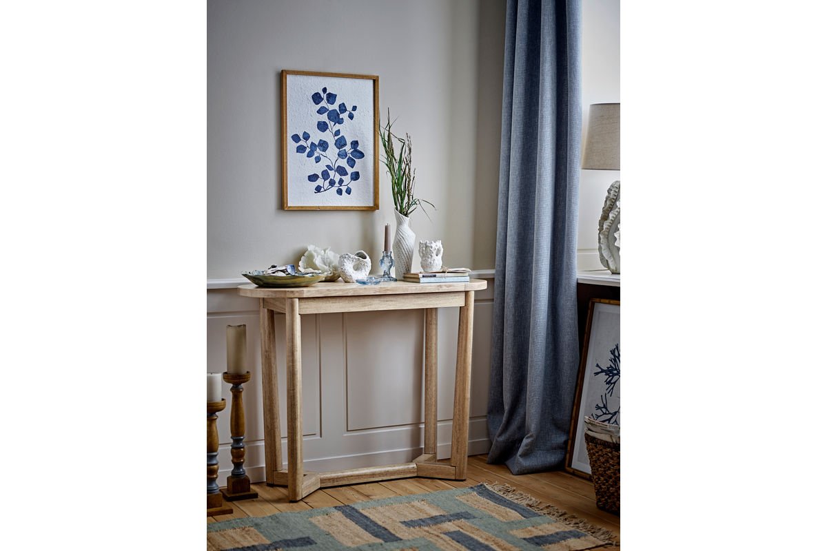 Vase "Cliff" - weiße Steingut Vase