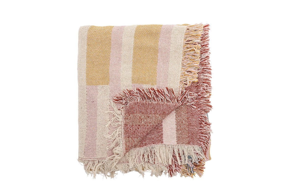 Prehoz Boni – grafický vzor v ružových odtieňoch