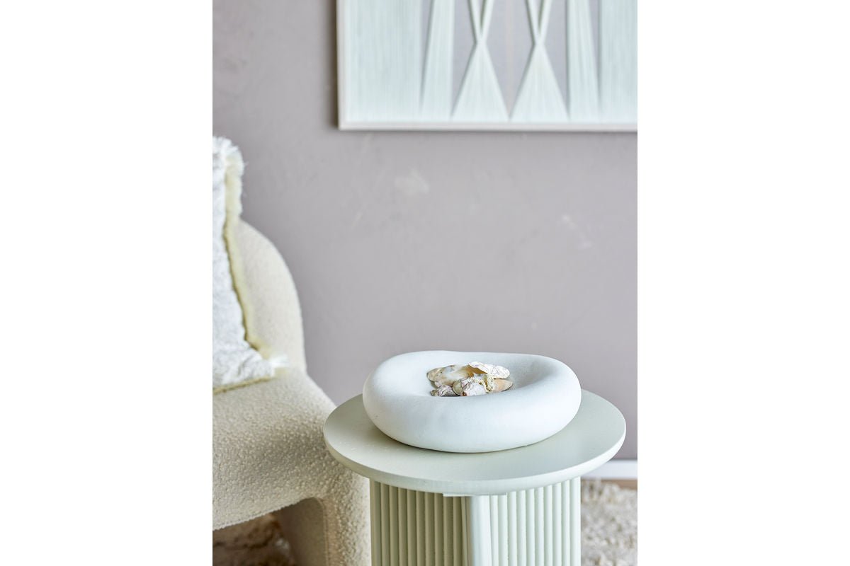 Miska „Elvyn“ – Biela kameninová keramika