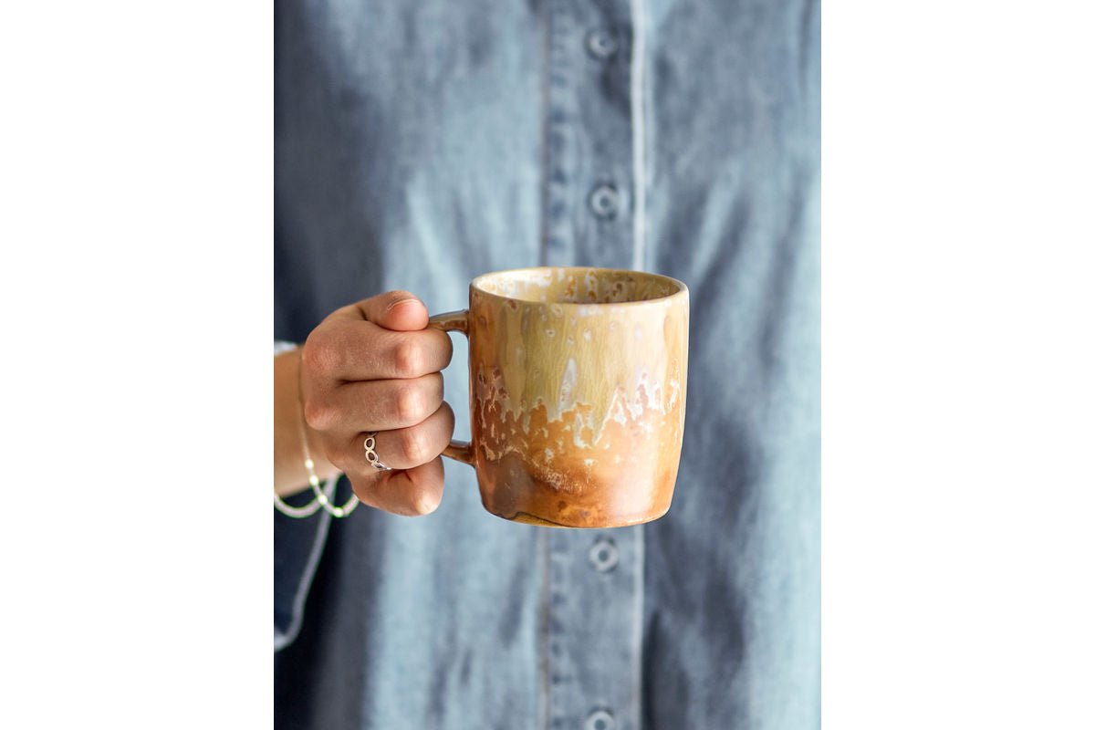 Pohár „Elviro“ – Prírodná farba kameniny