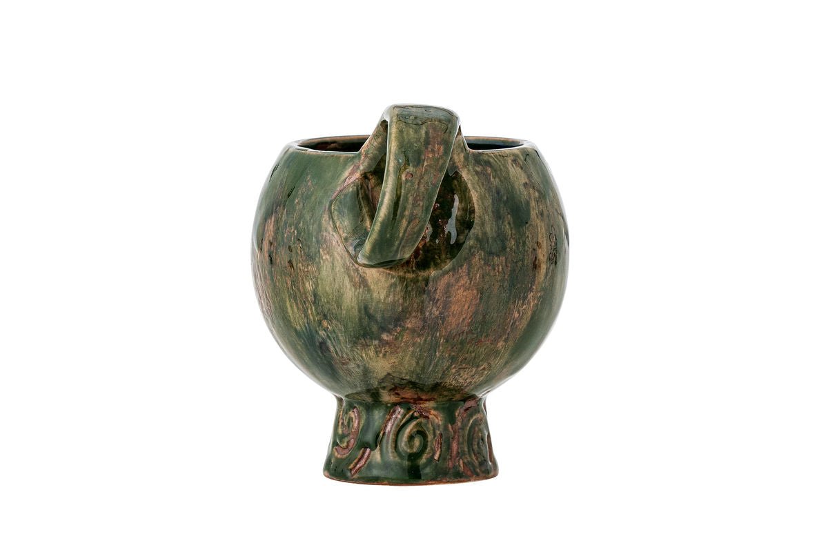 Tassen-Set „Elane“ – Grünes Steingut (4-teilig)