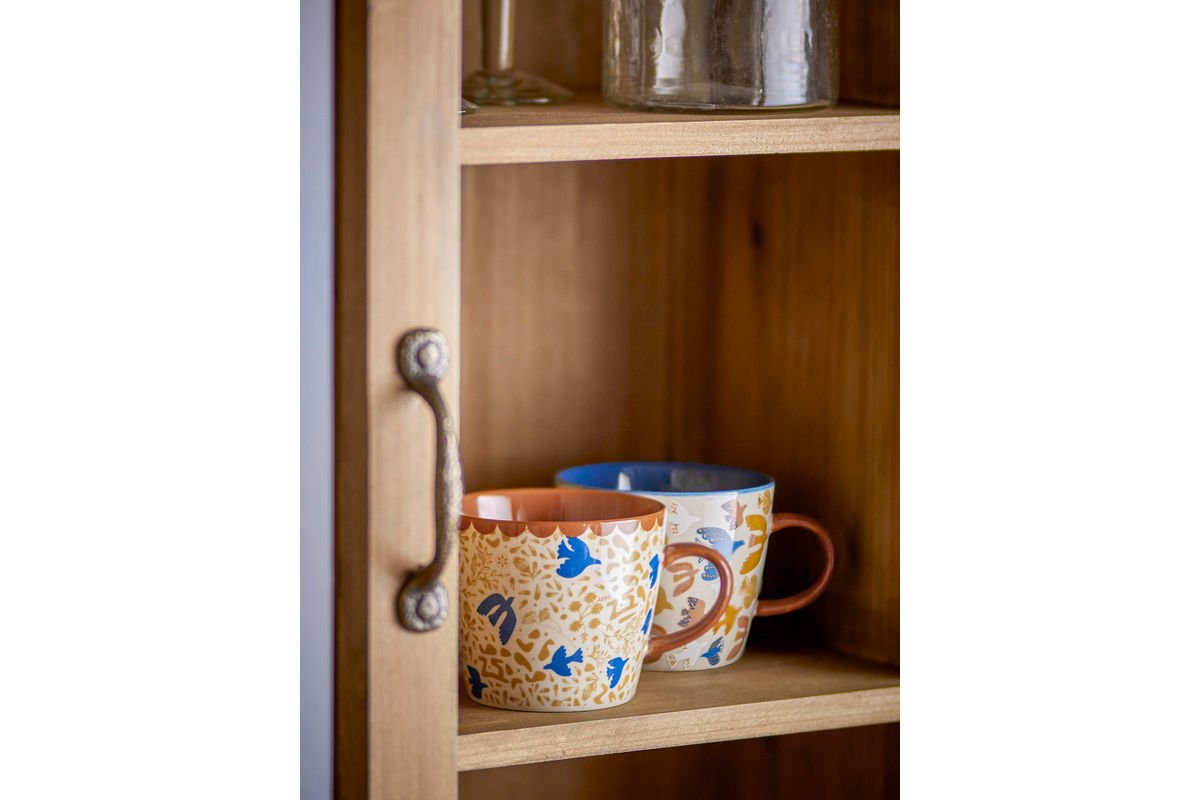 Becher-Set Salen – Buntes Steingut (2-teilig)