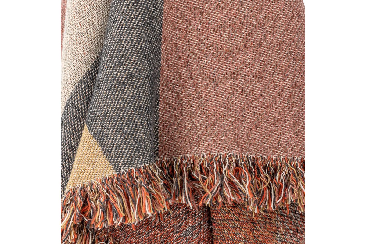 Prehoz Nava – pruhovaný vzor z recyklovanej bavlny