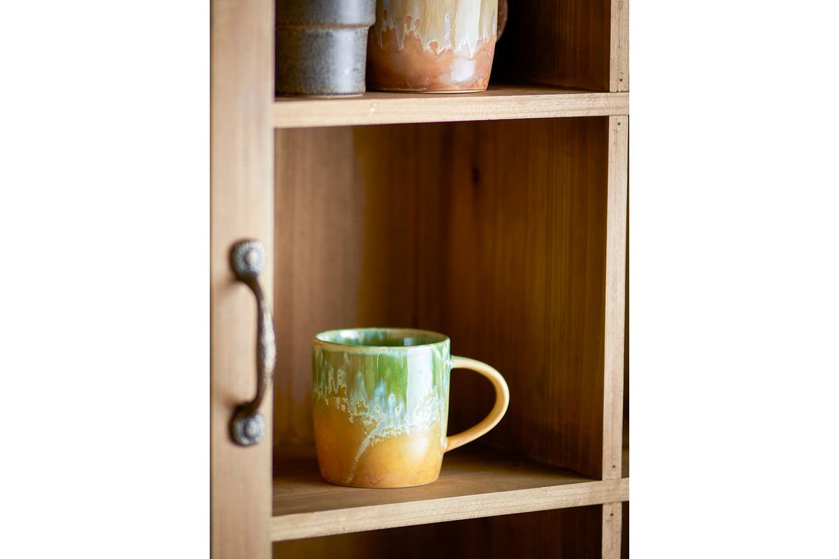 Pohár „Elvian“ – zelená kamenina