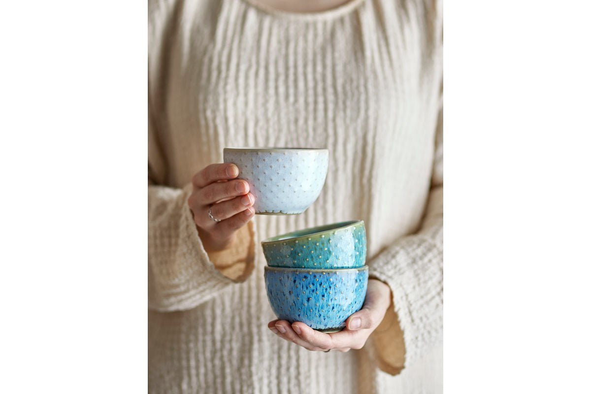 Miska Vexan – vyrobená z kameniny - sada 3 kusov