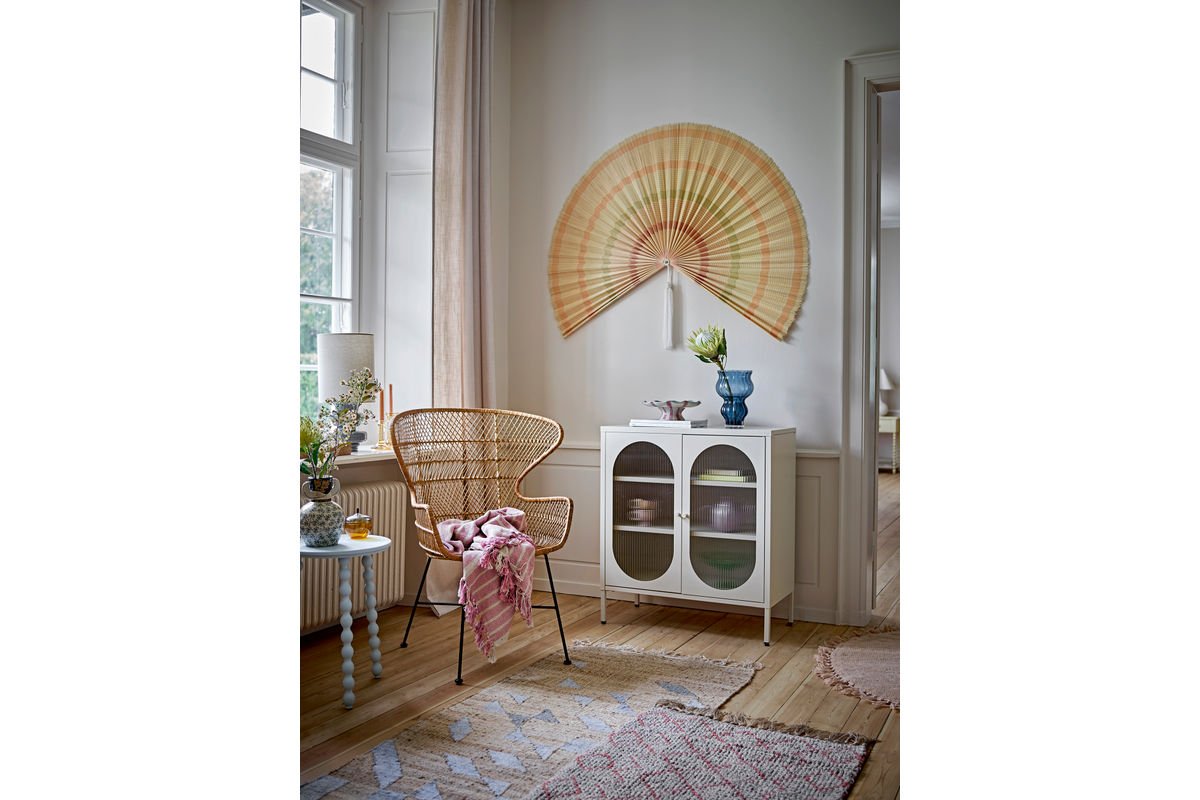 Vase „Granny“ – Steingut mit Gemälde