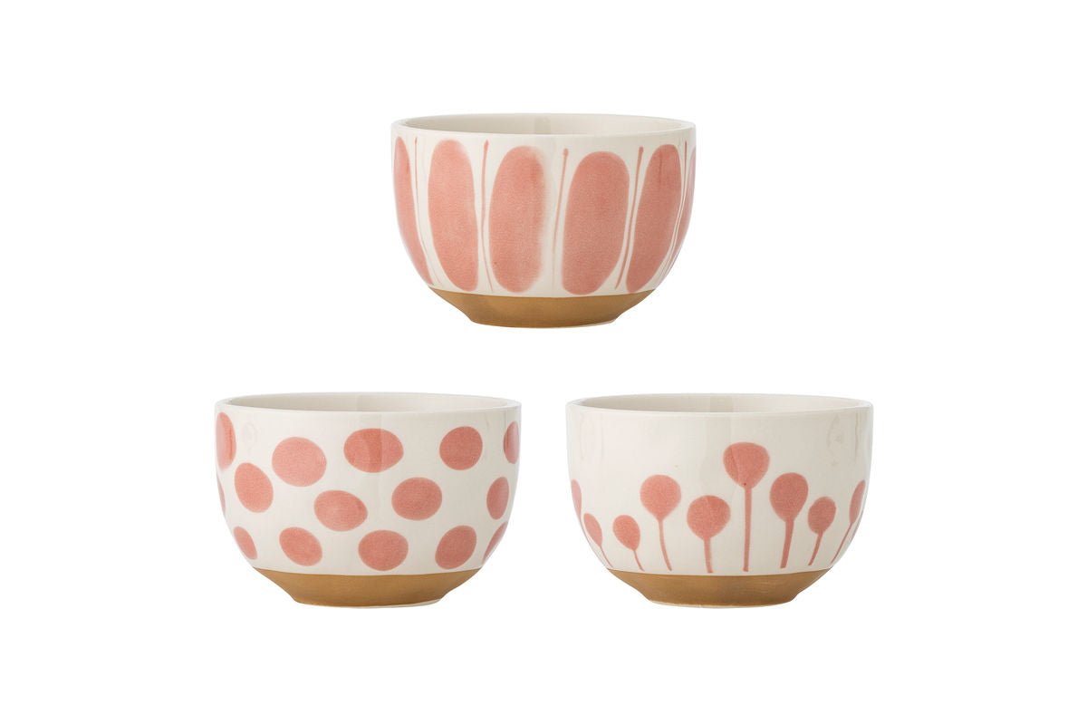 Miska Loréa – vyrobená z kameniny - sada 3 kusov