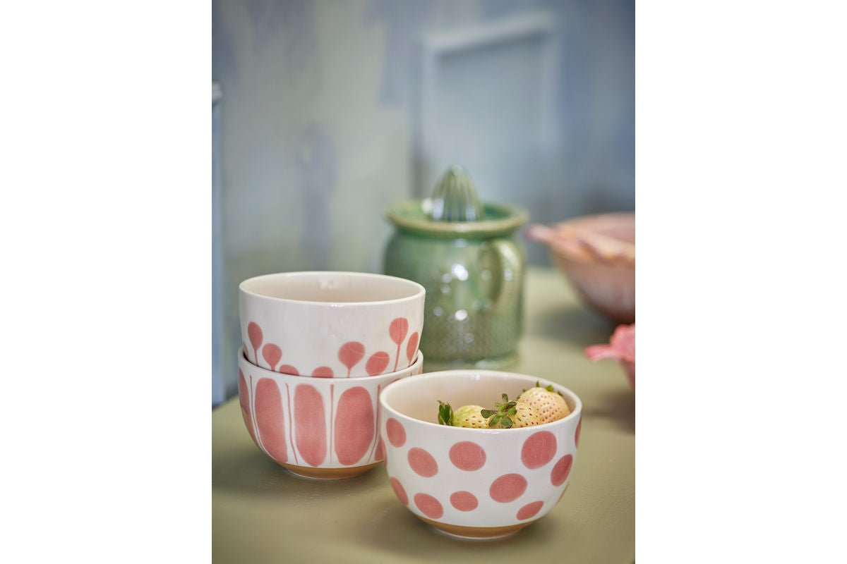 Miska Loréa – vyrobená z kameniny - sada 3 kusov