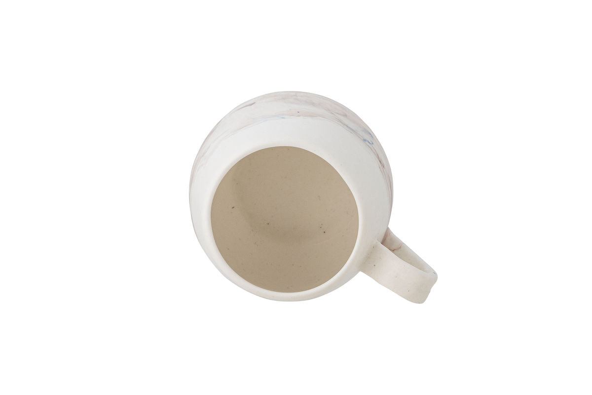 Súprava šálok „Arvona“ – Hnedá kameninová keramika (4-dielna)