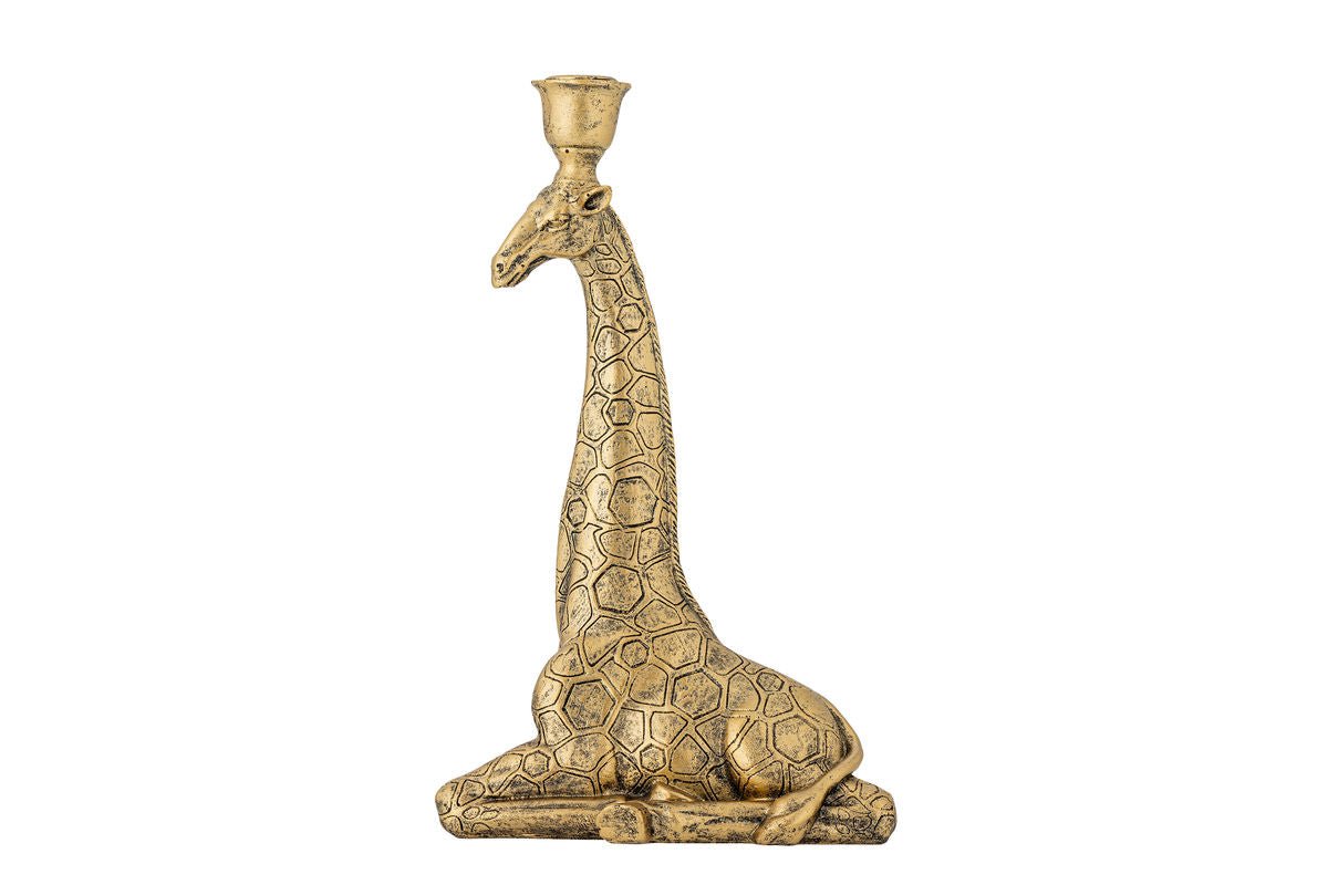 Kerzenhalter Savana – Polyresin in Goldoptik