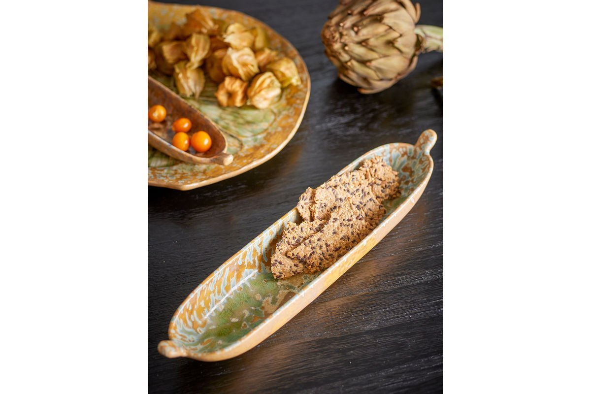 Servírovací tanier Kelda - vyrobený z kameniny