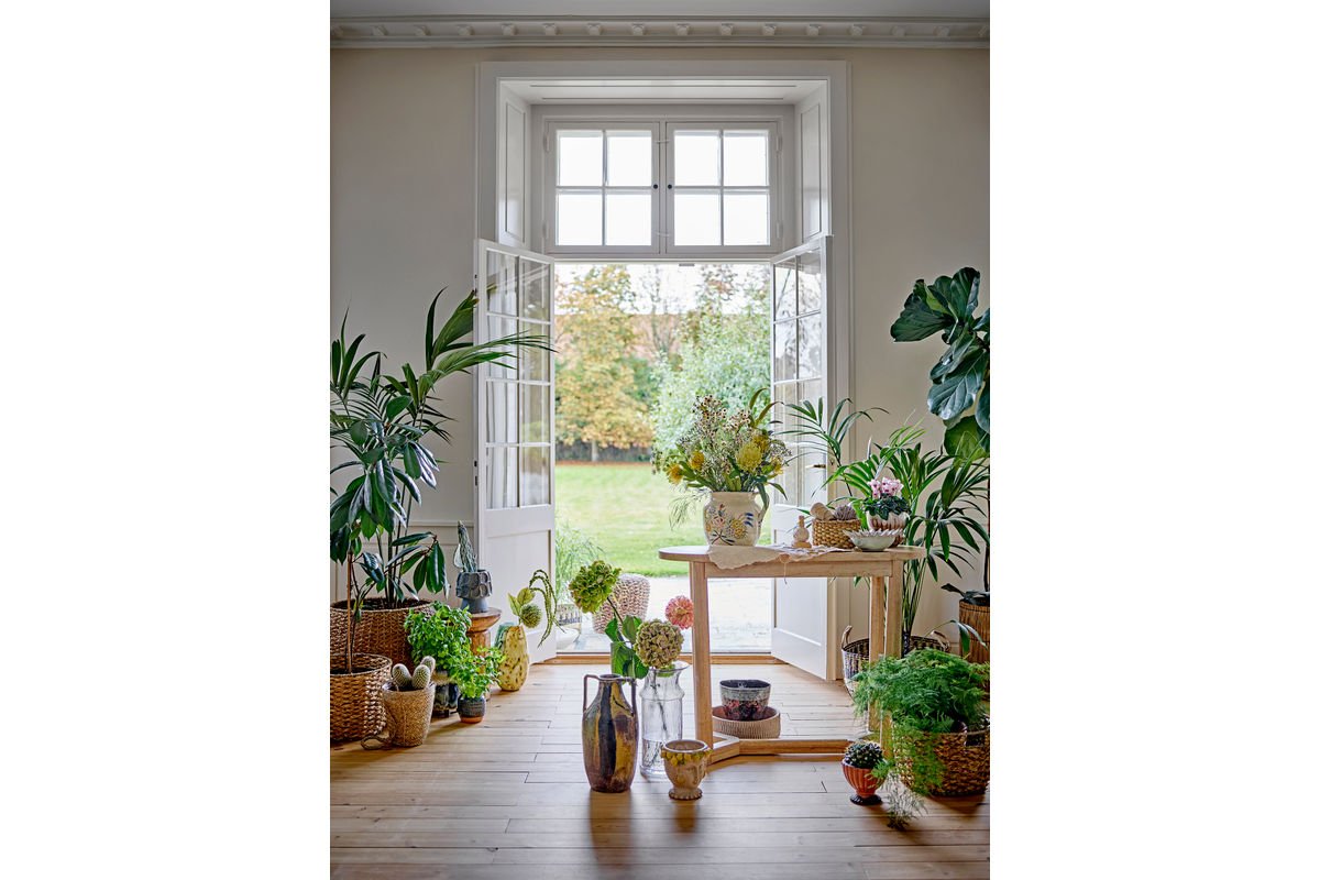 Kvetináč „Amalfi“ – žltá kamenina