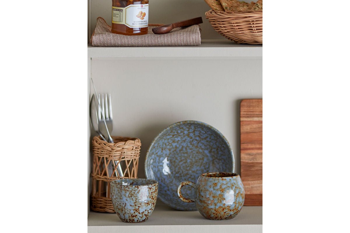 Schale Épure – aus Steingut gerfertigt - Reaktivglasur