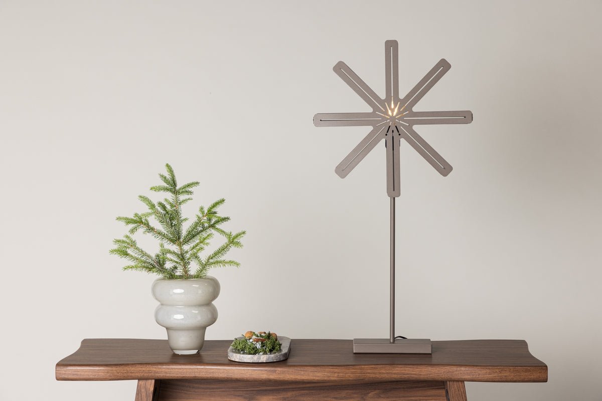 Vianočná stojaca lampa Levi - v 2 rôznych výškach