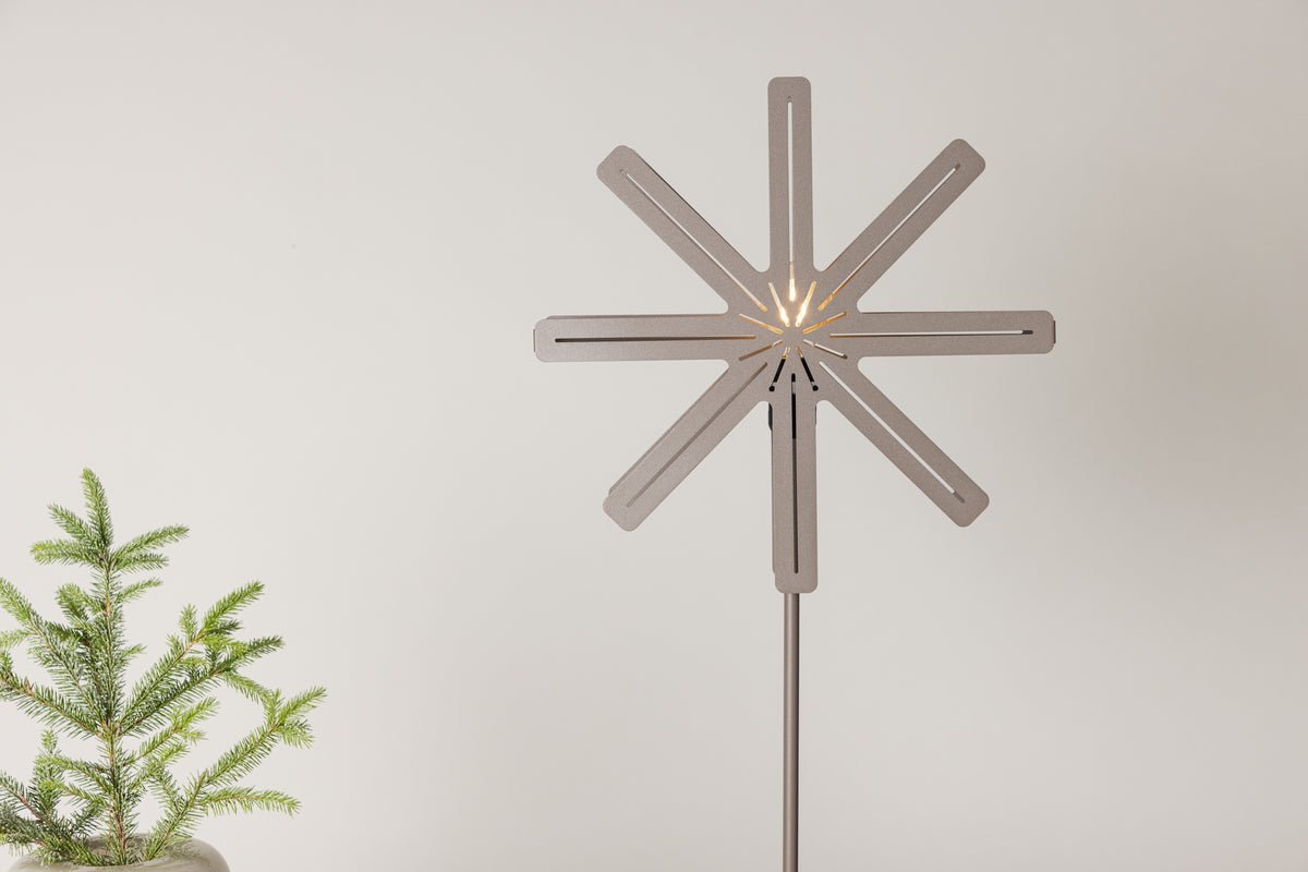 Vianočná stojaca lampa Levi - v 2 rôznych výškach