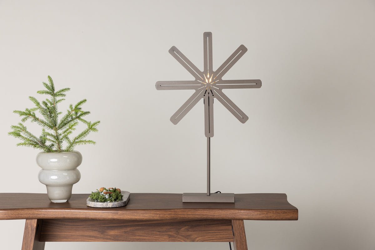 Vianočná stojaca lampa Levi - v 2 rôznych výškach