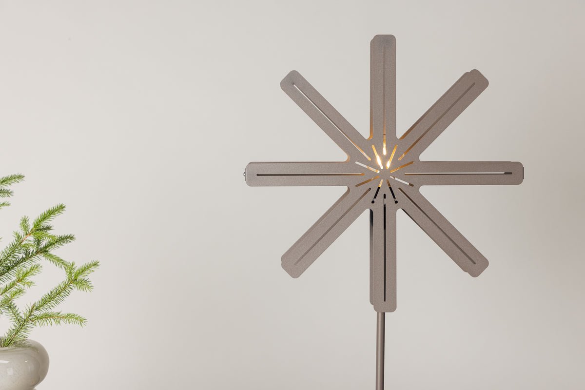 Vianočná stojaca lampa Levi - v 2 rôznych výškach