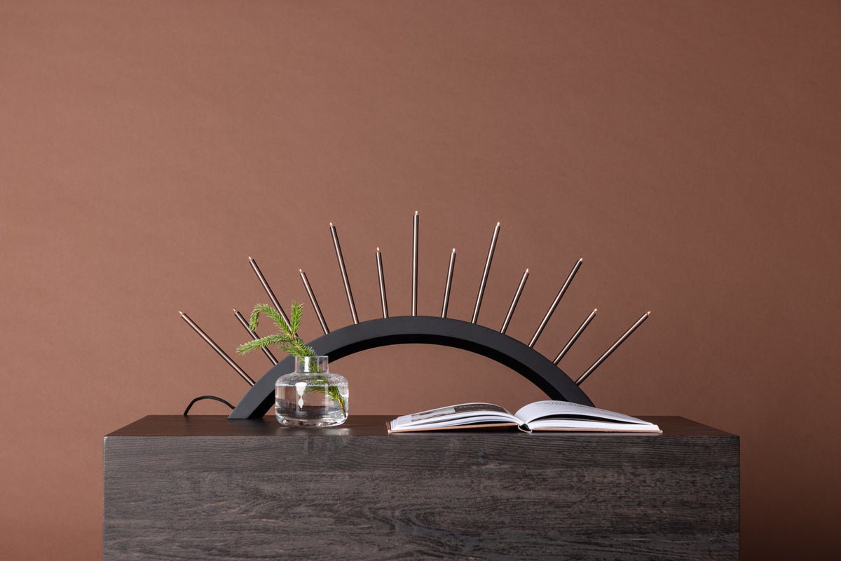 Vianočné osvetlenie Luma - okrúhly oblúk Béžová alebo Czarny