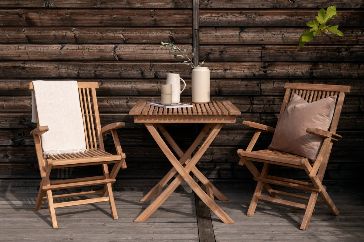 Záhradný stôl Taneva - skladací stôl z kvalitného teakového dreva