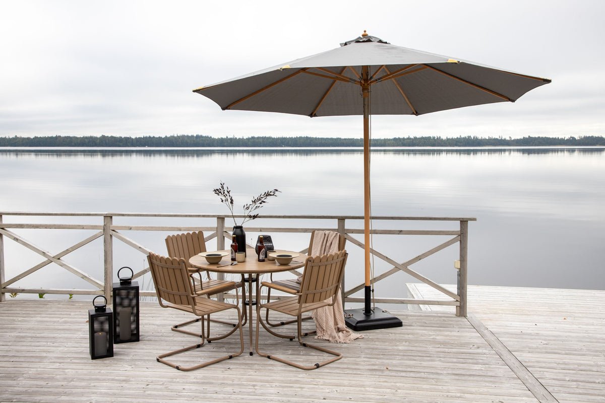 Slnečník Ifta – Ø330 cm v prevedení Czarny alebo Sivá