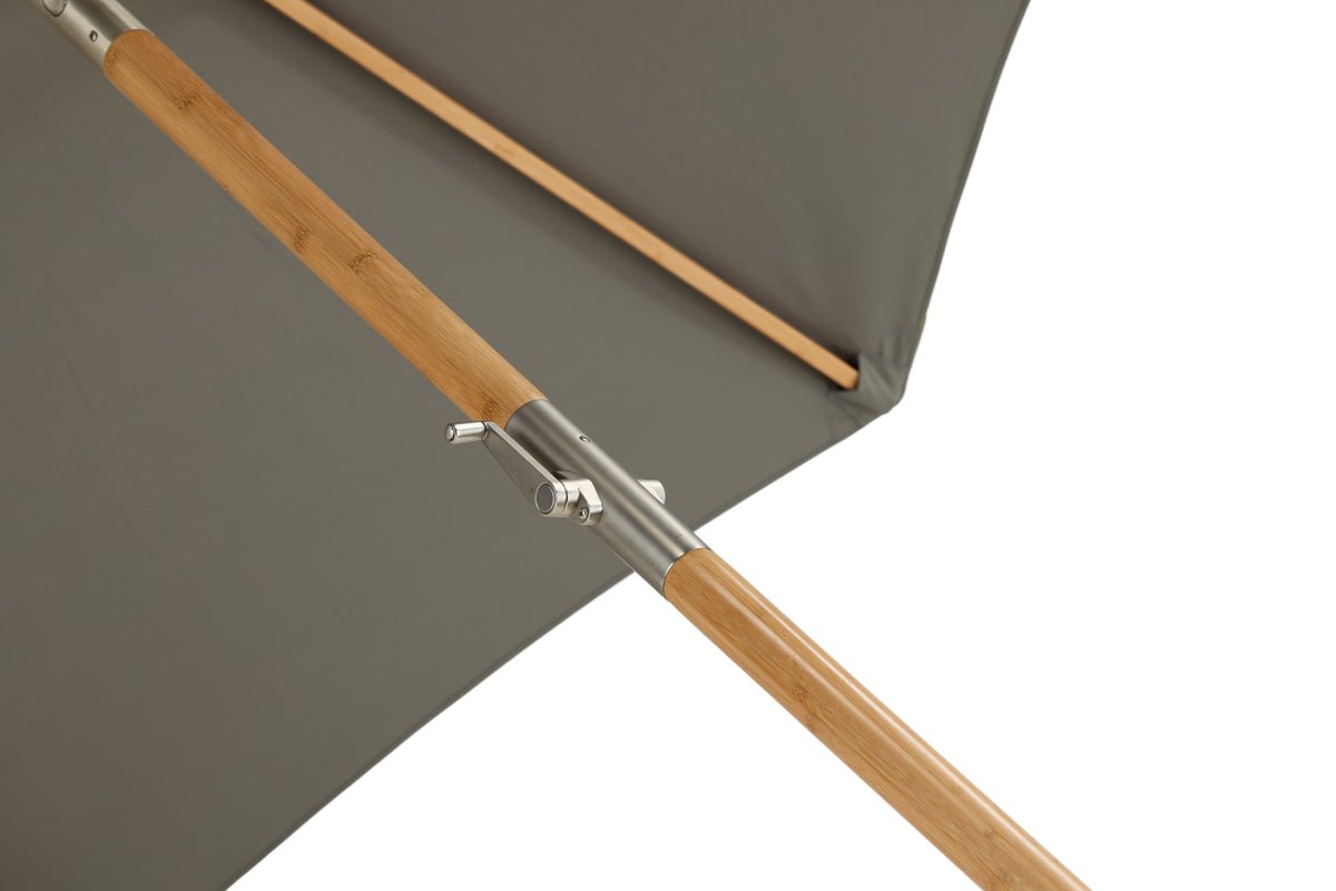 Záhradný slnečník Boho – Ø270 cm v prevedení Czarny alebo Sivá