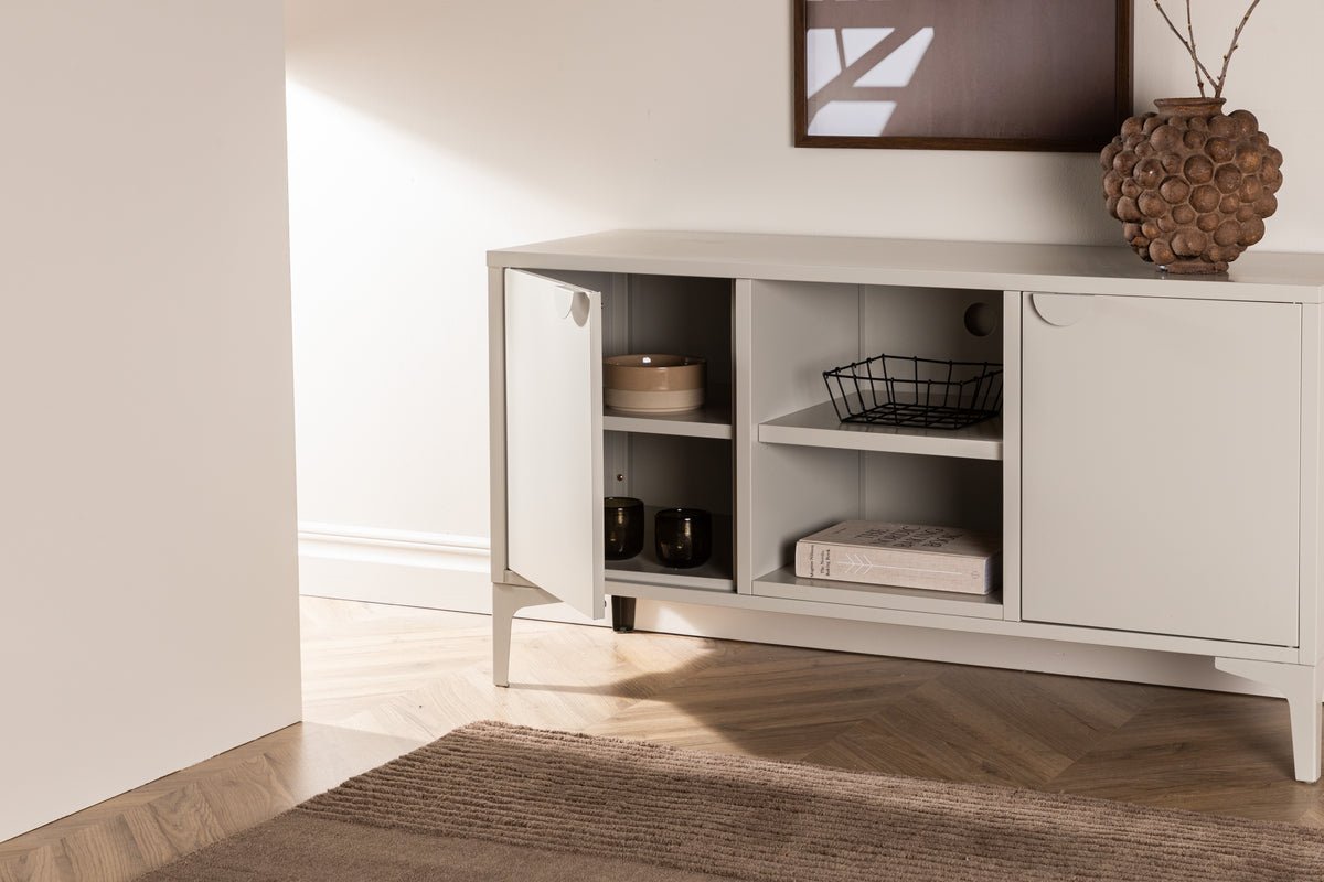 Dizajnový TV-Lowboard Aureon – Moderný dizajn v Béžová oder Czarny