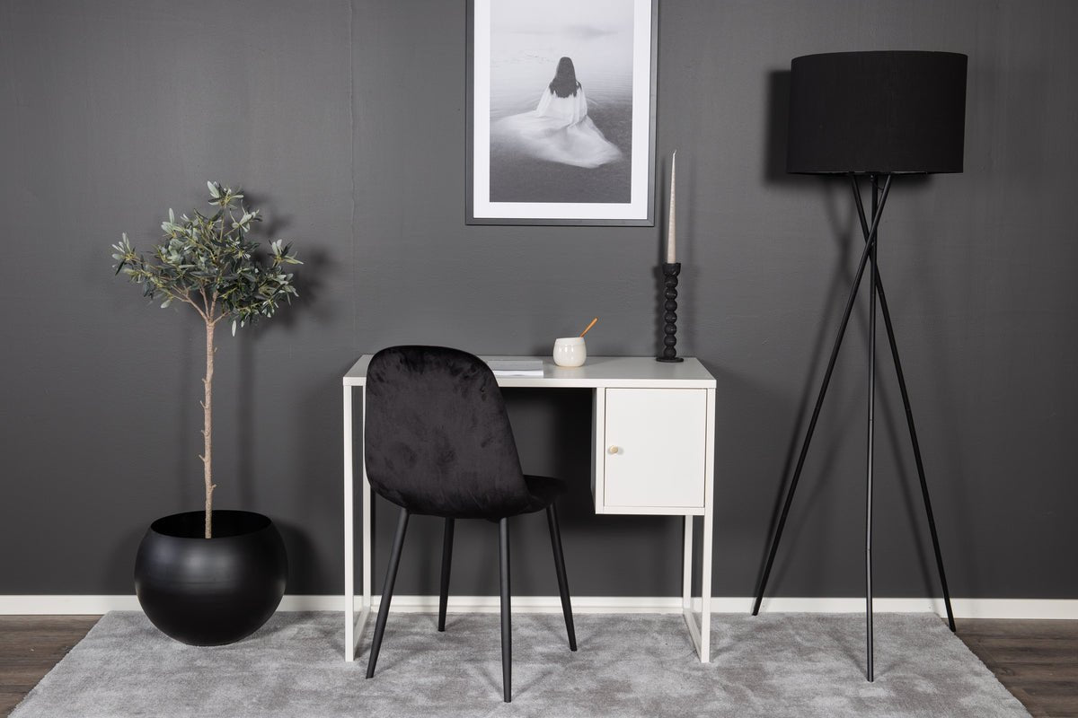 Písací stôl Maru - moderný dizajn s prakticky integrovanou bočnou skriňou