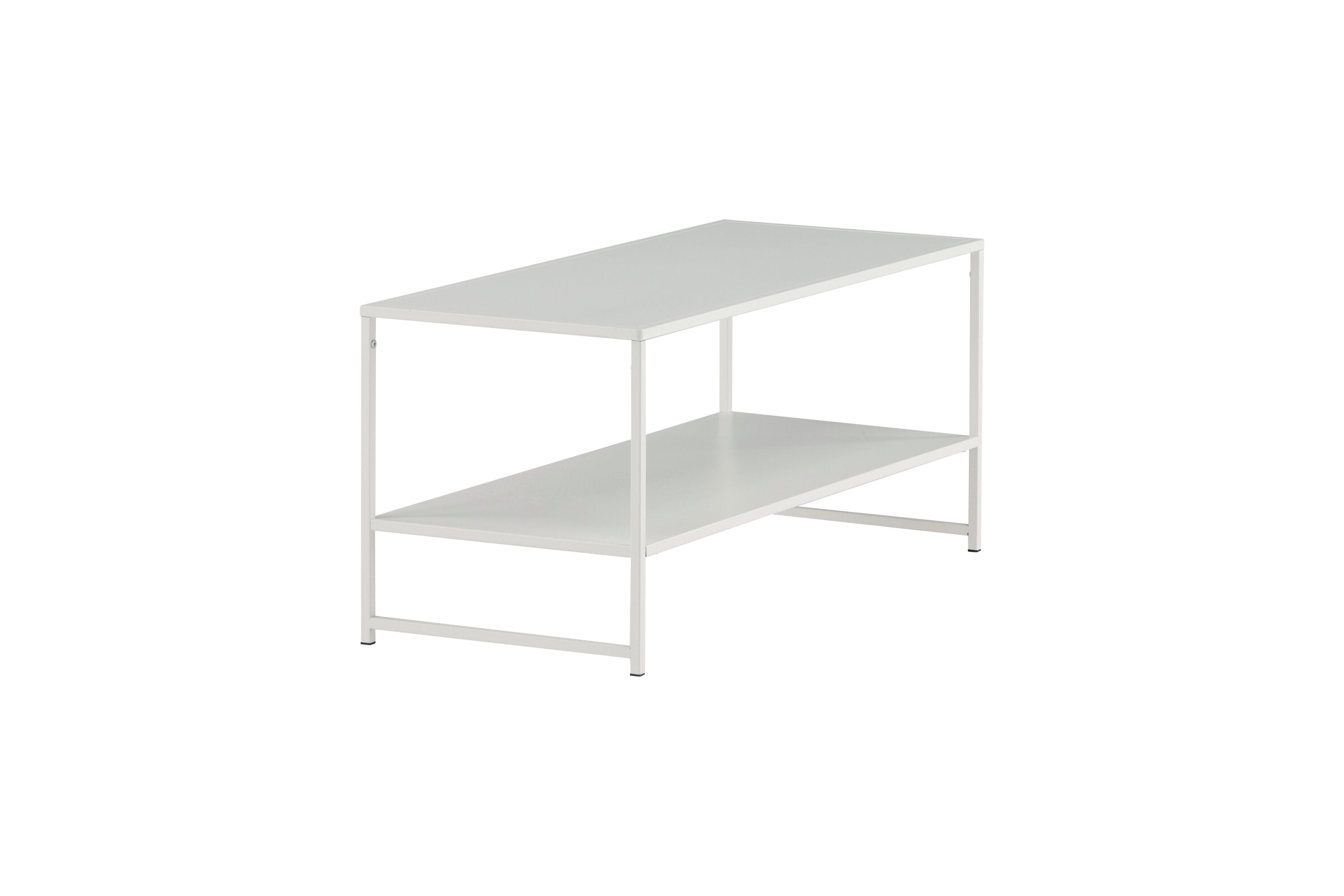 Prístavný stolík Lichtberg - Jednoduchý dizajn v bielej