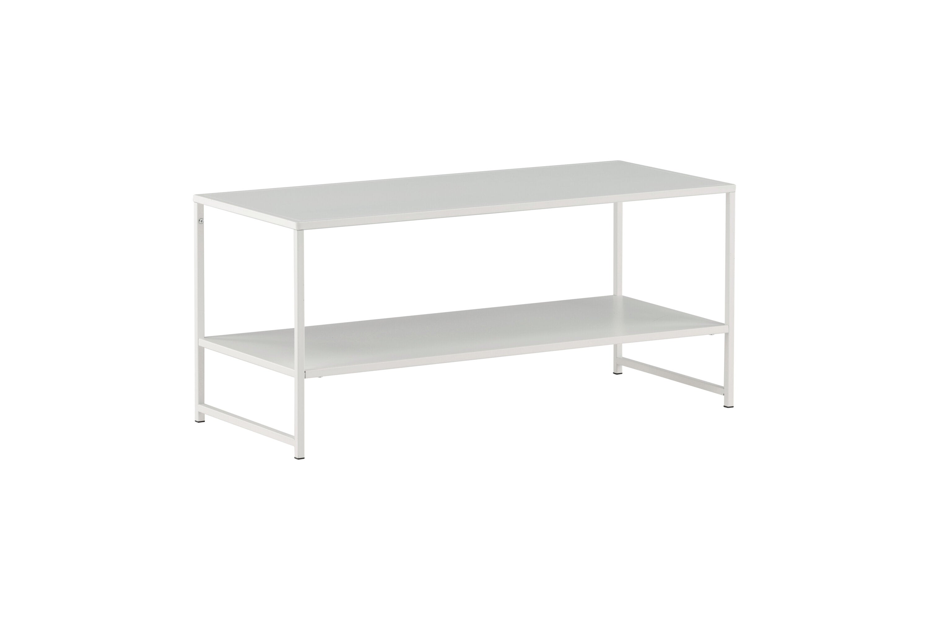 Prístavný stolík Lichtberg - Jednoduchý dizajn v bielej