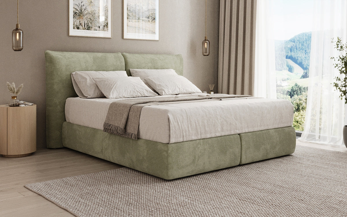 Boxspring posteľ Pillo v Mančesteri