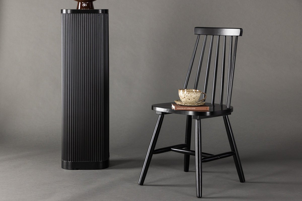 Sada 2 ks - Stolička Lünemann, moderná drevená stolička v 5 farbách